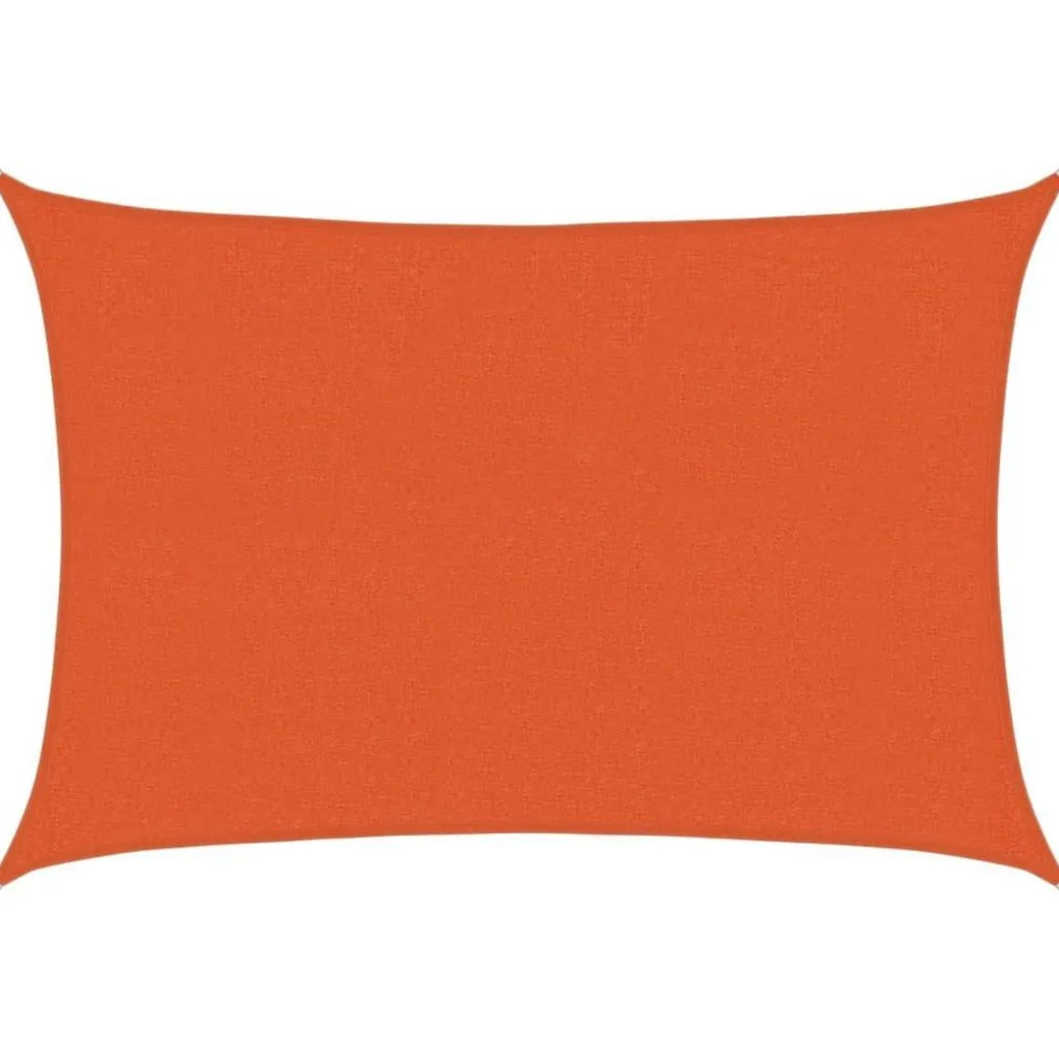 Voile d'ombrage 160 g/m^2 Orange 2,5x4 m PEHD