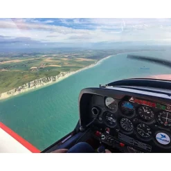 Vol en avion d'1h30 pour 2 personnes au-dessus de la Côte d'Opale - Coffret Cadeau Sport & Aventure