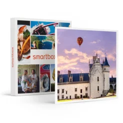 Vol en montgolfière pour 2 au-dessus de la vallée de la Loire avec visite d'une cave et dégustation de vin - Coffret Cadeau Sport & Aventure