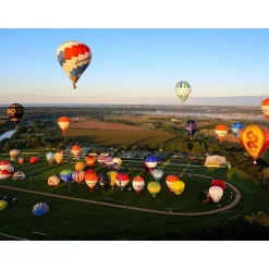 Vol en montgolfière privatif pour 2 près de Poitiers avec champagne - Coffret Cadeau Sport & Aventure