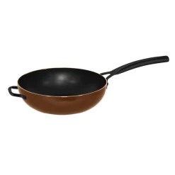 Wok 28cm aluminium tous feux dont induction