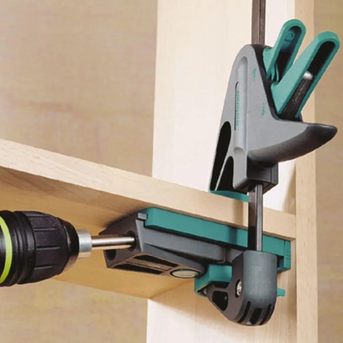 wolfcraft Ensemble de gabarits de poche 4642000