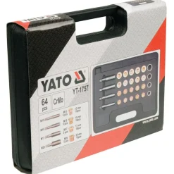 YATO Ensemble de reparation a filetage pour bac a huile